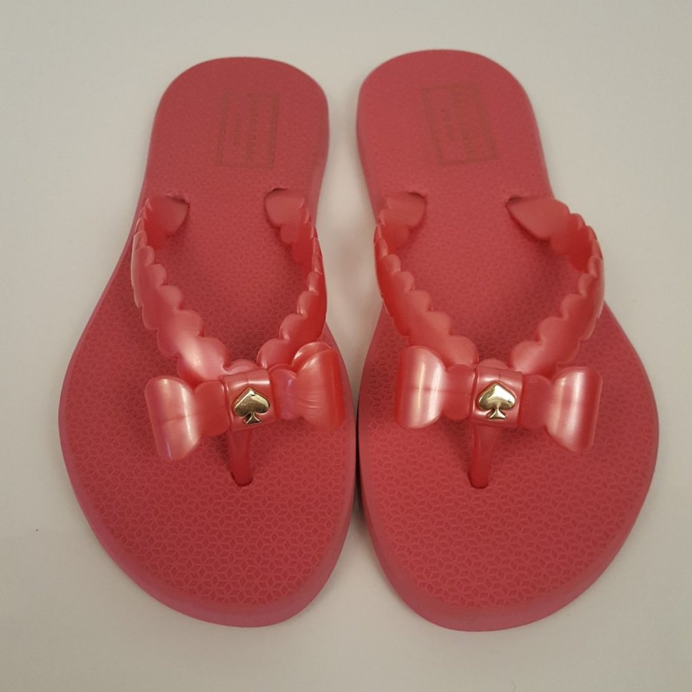 Kate Spade New York Women’s Pink Denise Flip-Flop 6 - Picture 2 of 8